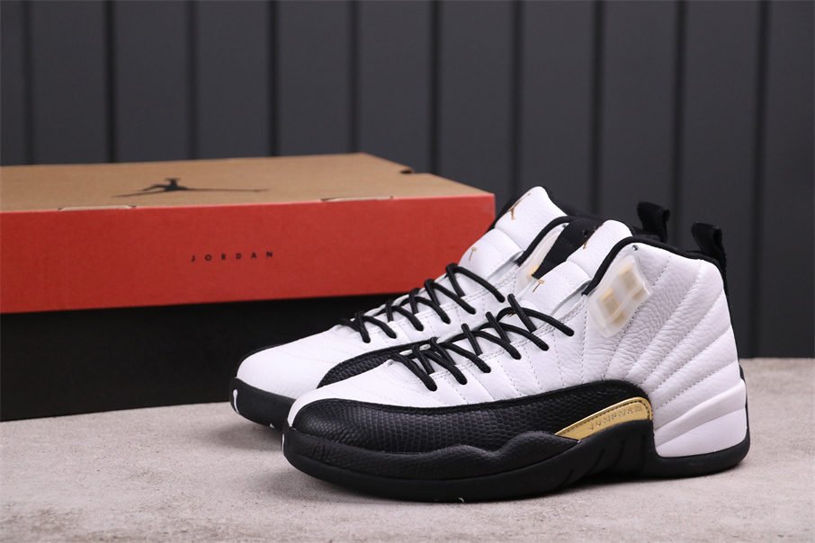 2022 Air Jordan 12 Reverse Flu Game Gold Shoes - Click Image to Close